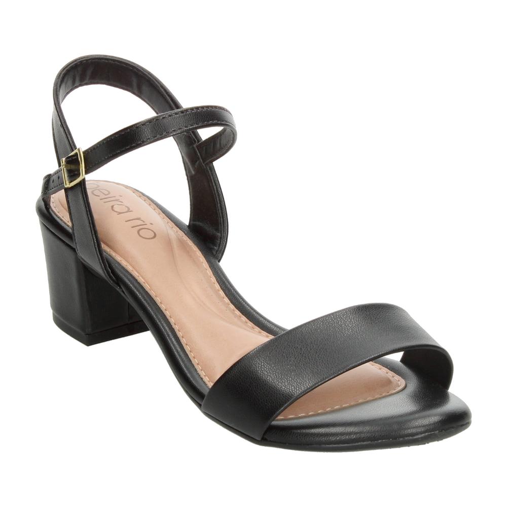 Foto 5 pulgar | Sandalias Beira Rio Negro Para Mujer [bei93] Negro