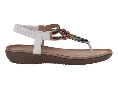 Foto 4 | Sandalias Roze White Para Mujer