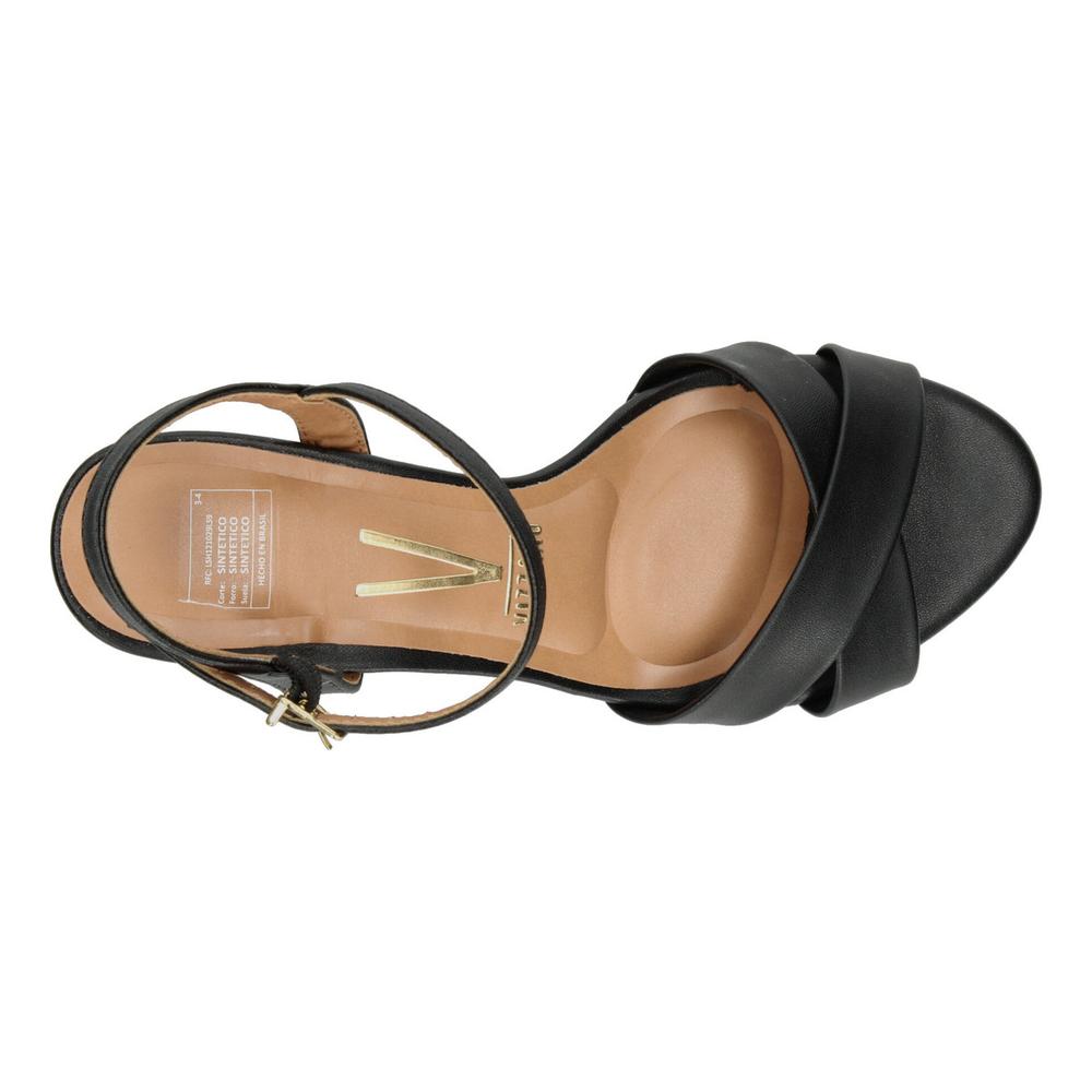 Foto 8 | Sandalias Vizzano Negro Para Mujer [viz30] Negro