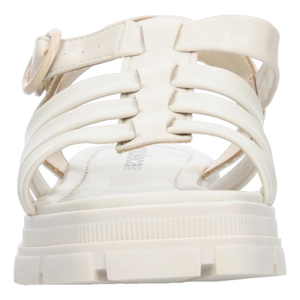 Foto 6 | Sandalias Moleca Blanco Para Mujer [mle34] Blanco