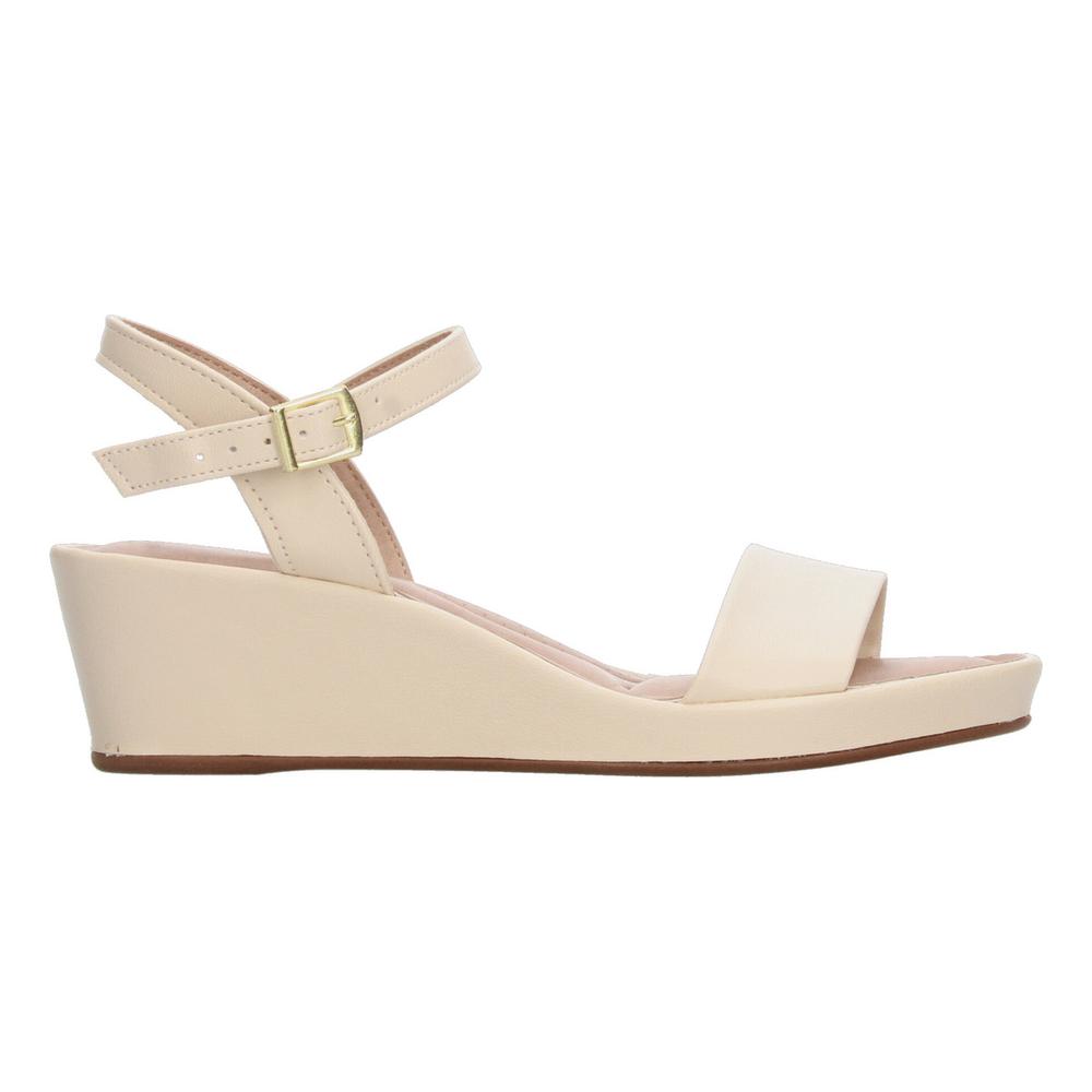 Sandalias Beira Rio Crema Para Mujer [bei68] Beige