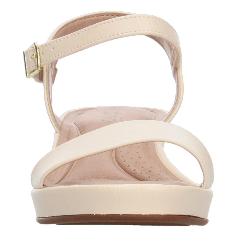 Foto 7 pulgar | Sandalias Beira Rio Crema Para Mujer [bei68] Beige