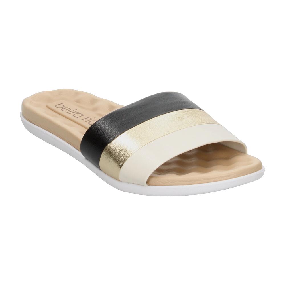 Foto 5 pulgar | Sandalias Beira Rio Negro Para Mujer [bei101] Negro