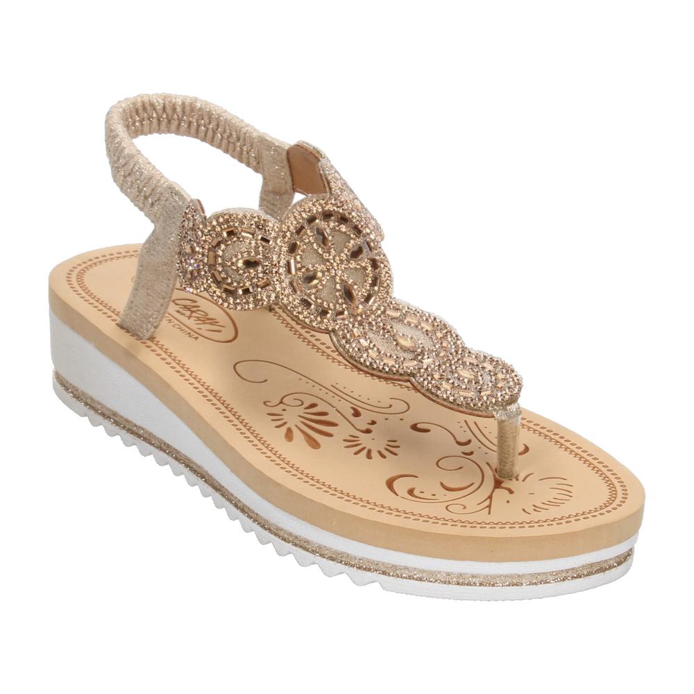 Foto 5 pulgar | Sandalias Caray Rose Gold Para Mujer [car425] Rosa
