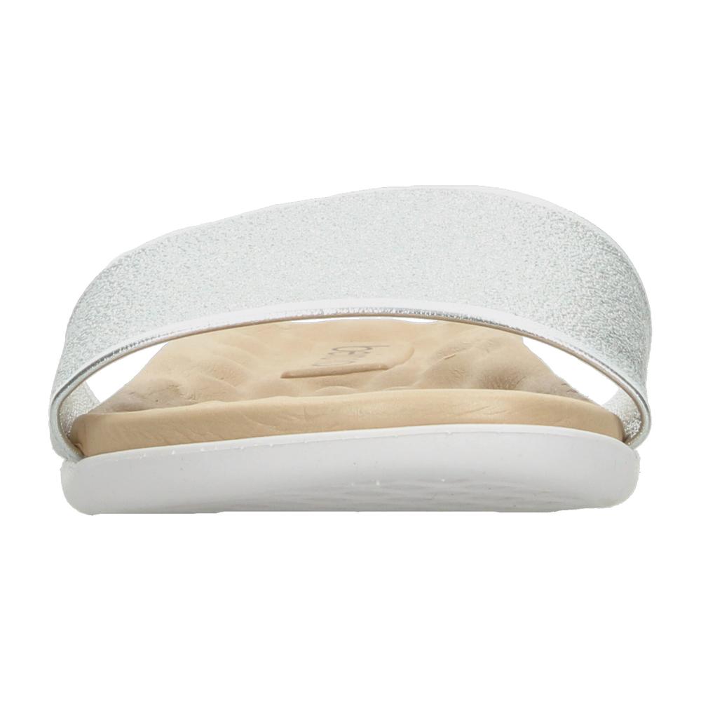 Foto 7 pulgar | Sandalias Beira Rio Plateado Para Mujer [bei104] Plateado