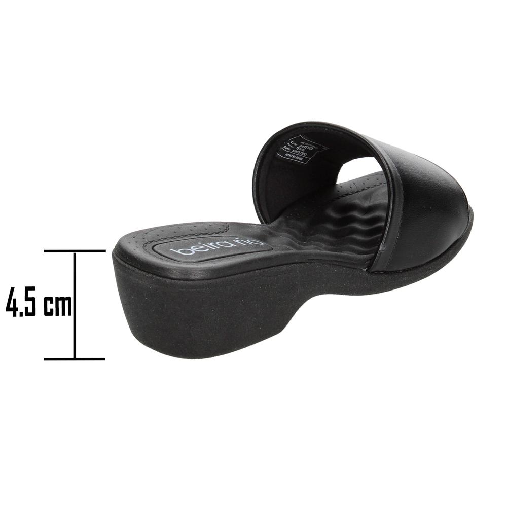Foto 4 pulgar | Sandalias Beira Rio Negro Para Mujer [bei91] Negro
