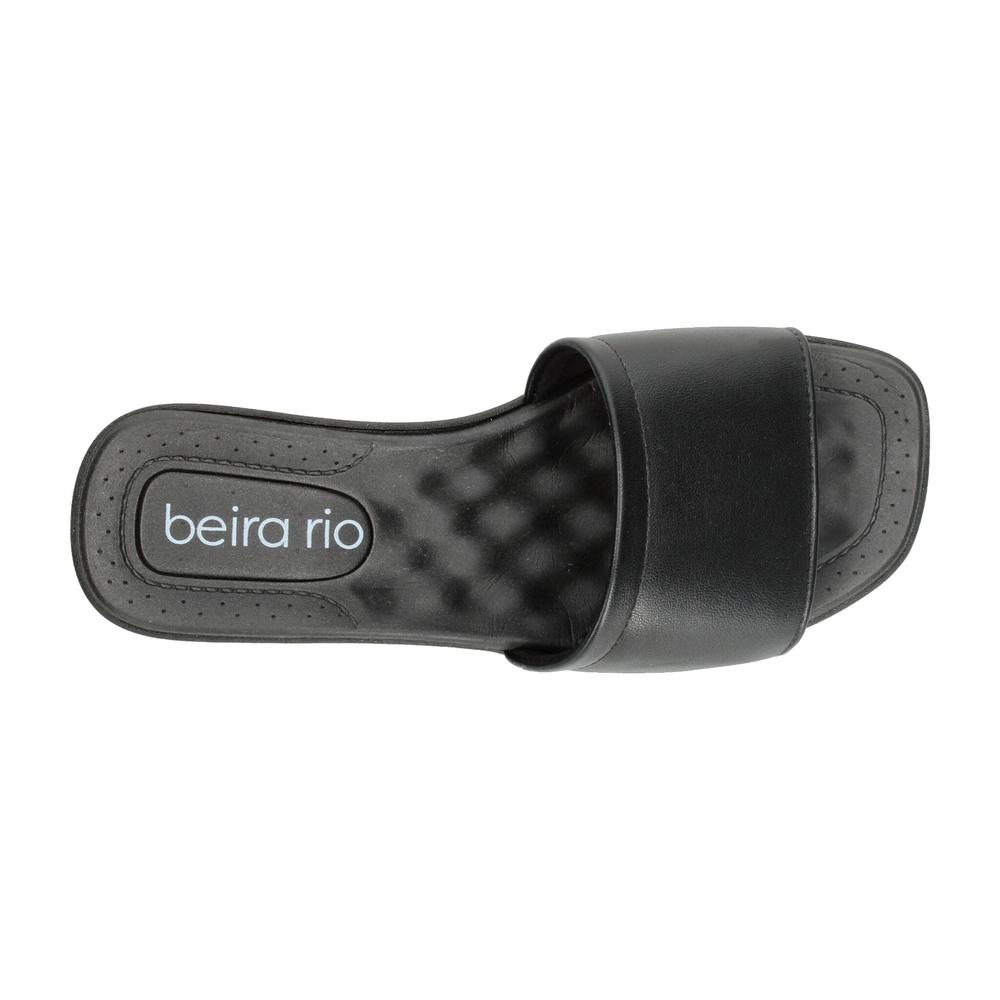 Foto 9 pulgar | Sandalias Beira Rio Negro Para Mujer [bei91] Negro