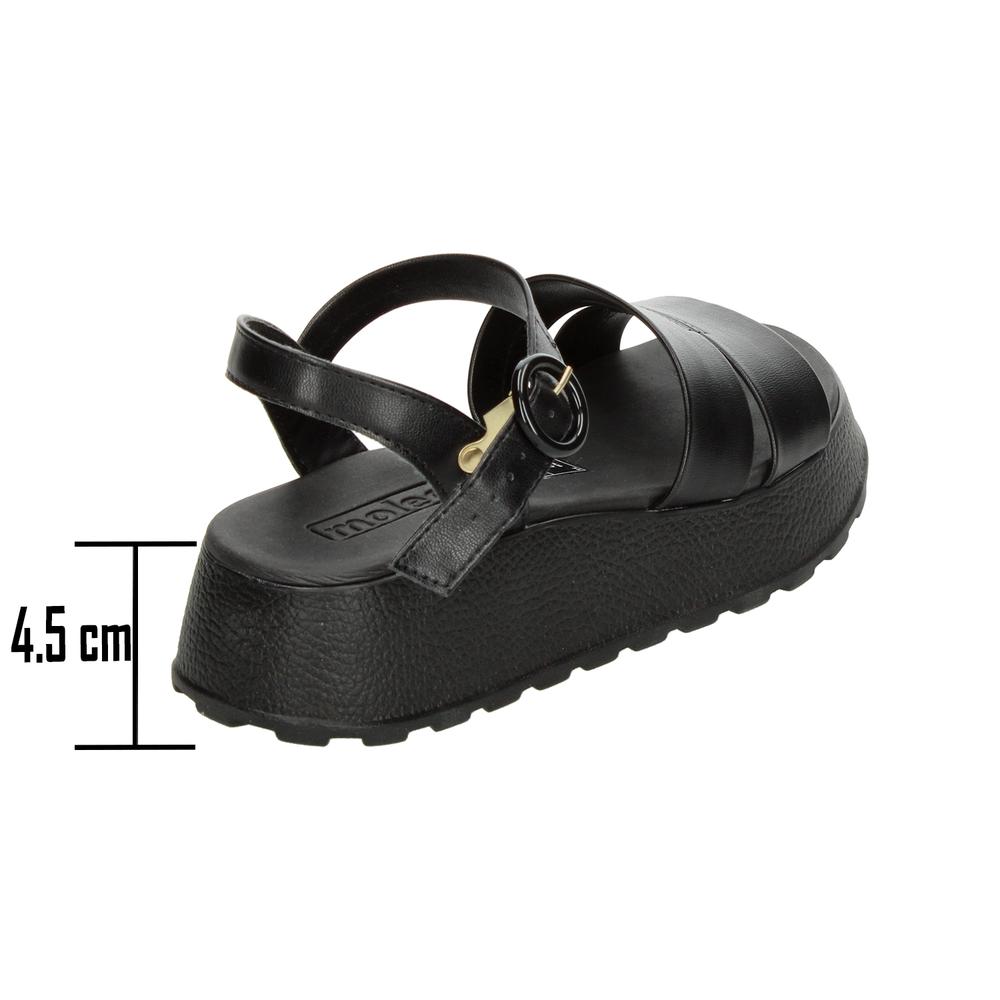 Foto 4 pulgar | Sandalias Moleca Negro Para Mujer [mle54] Negro