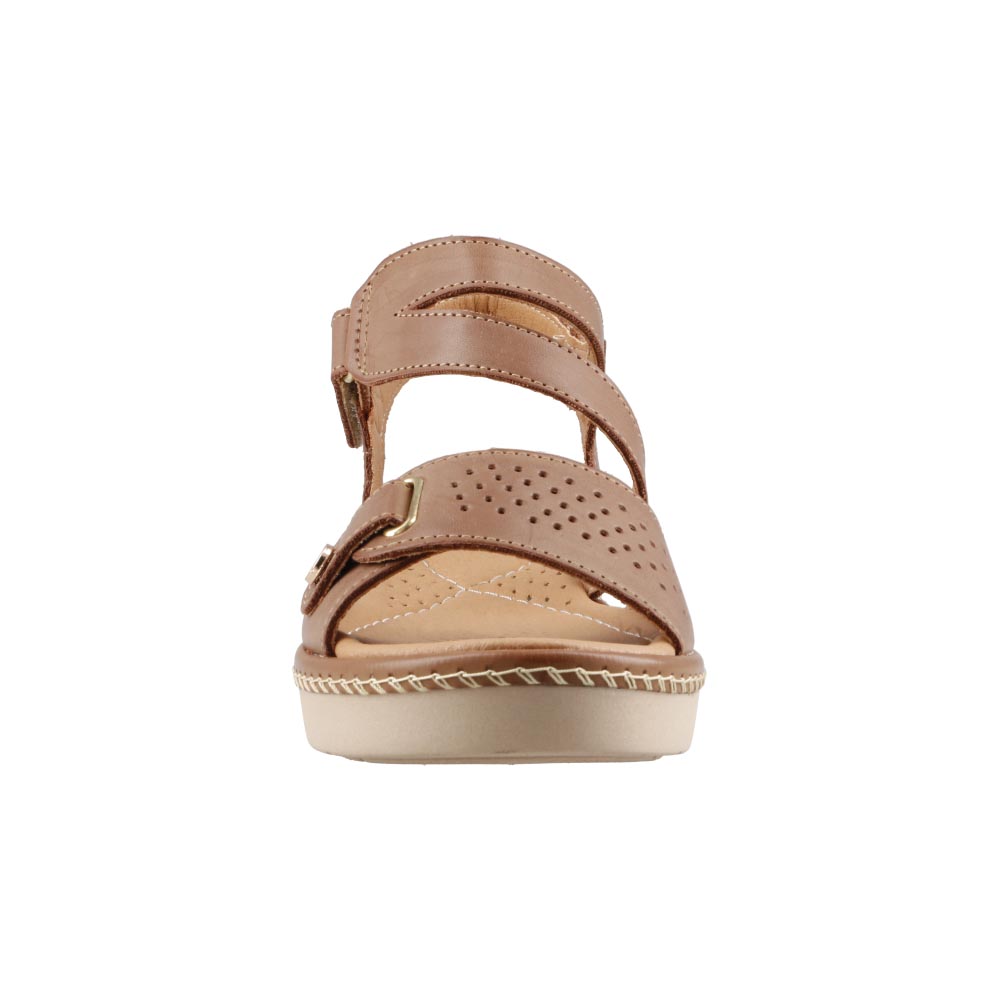 Foto 5 | Sandalia Playa Caribe 16695 Adobe Para Mujer Confort Casual Talla 22 A 27 E