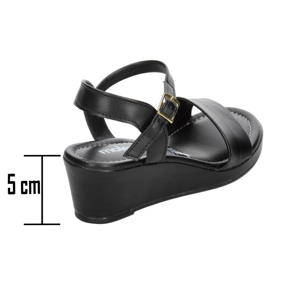 Foto 4 pulgar | Sandalias Moleca Negro Para Mujer [mle51] Negro