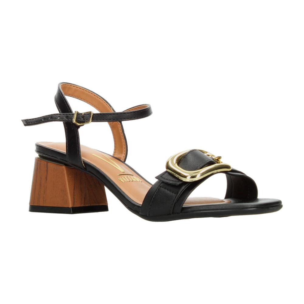 Foto 3 pulgar | Sandalias Vizzano Negro Para Mujer [viz43] Negro