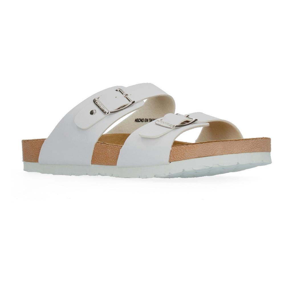 Foto 2 pulgar | Sandalias Caray Para Mujer Armenia Blanco [car340] Blanco