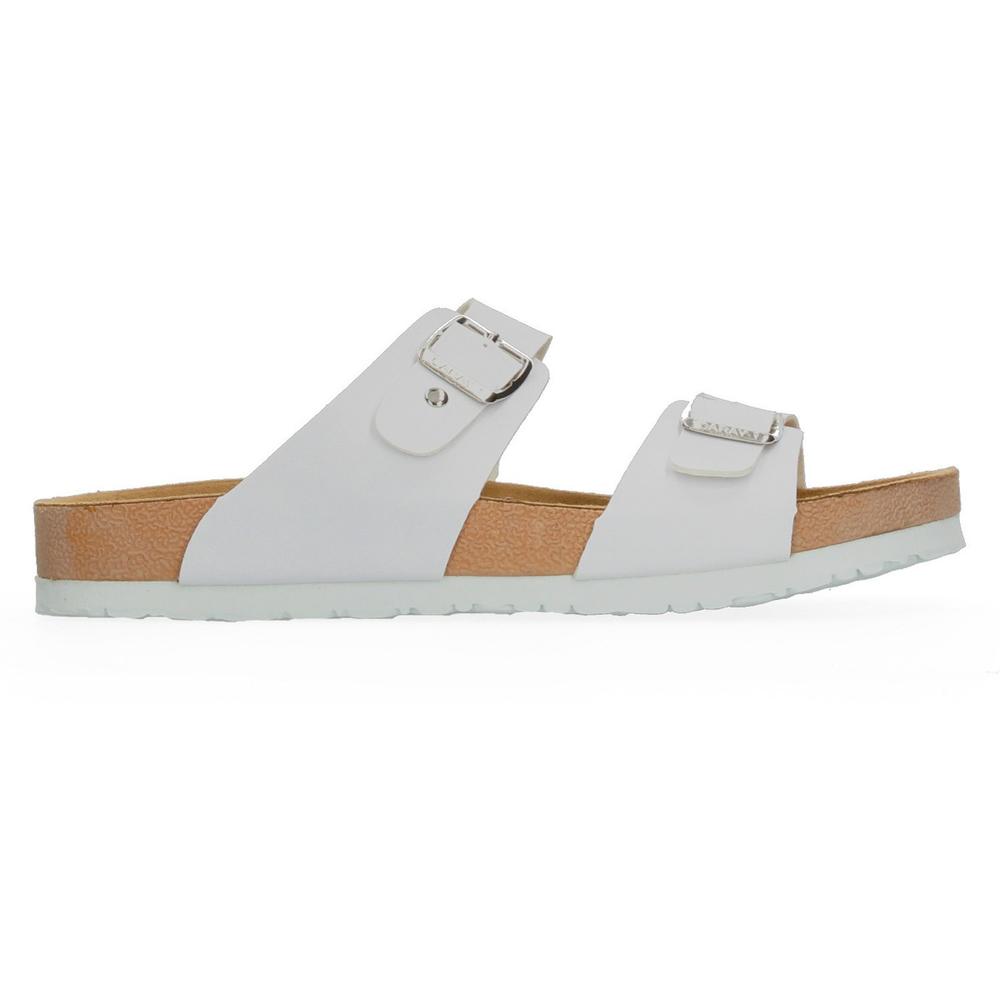 Foto 3 pulgar | Sandalias Caray Para Mujer Armenia Blanco [car340] Blanco
