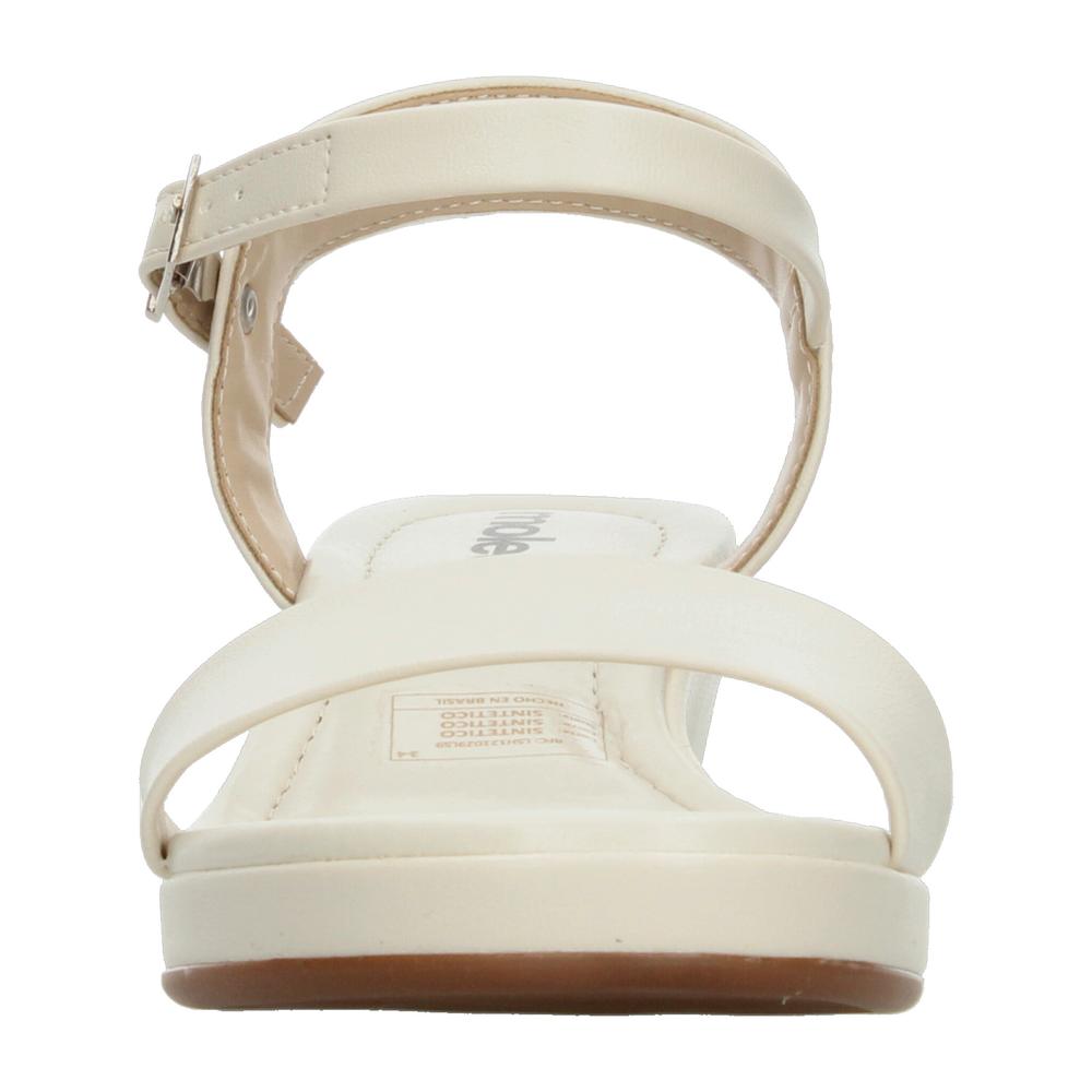 Foto 7 pulgar | Sandalias Moleca Blanco Para Mujer [mle50] Blanco