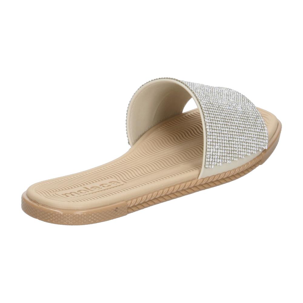 Foto 4 pulgar | Sandalias Moleca Plateado Para Mujer [mle57] Plateado