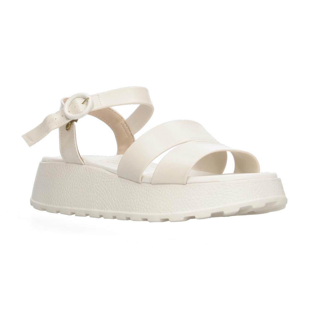 Foto 3 pulgar | Sandalias Moleca Blanco Para Mujer [mle53] Blanco