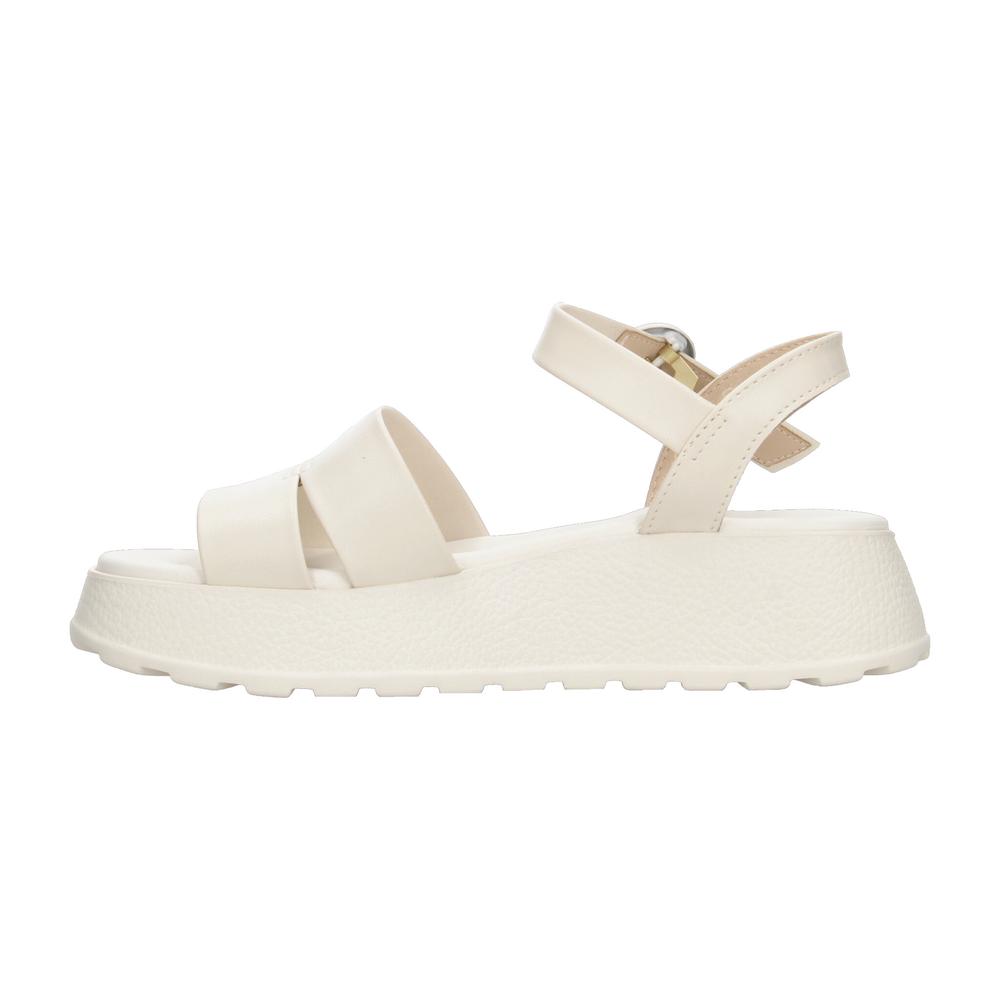 Foto 5 | Sandalias Moleca Blanco Para Mujer [mle53] Blanco