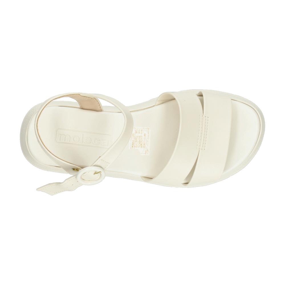 Foto 9 pulgar | Sandalias Moleca Blanco Para Mujer [mle53] Blanco