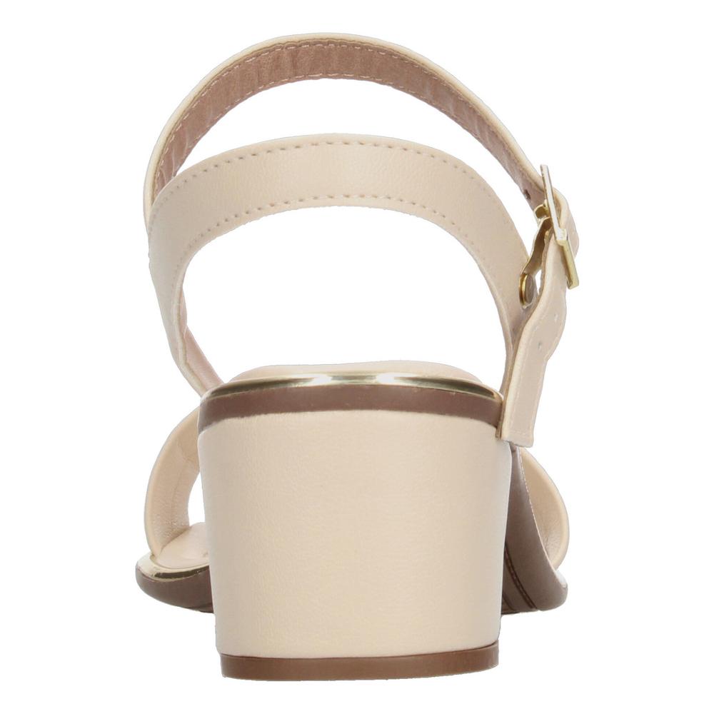 Foto 8 pulgar | Sandalias Beira Rio Crema Para Mujer [bei72] Beige