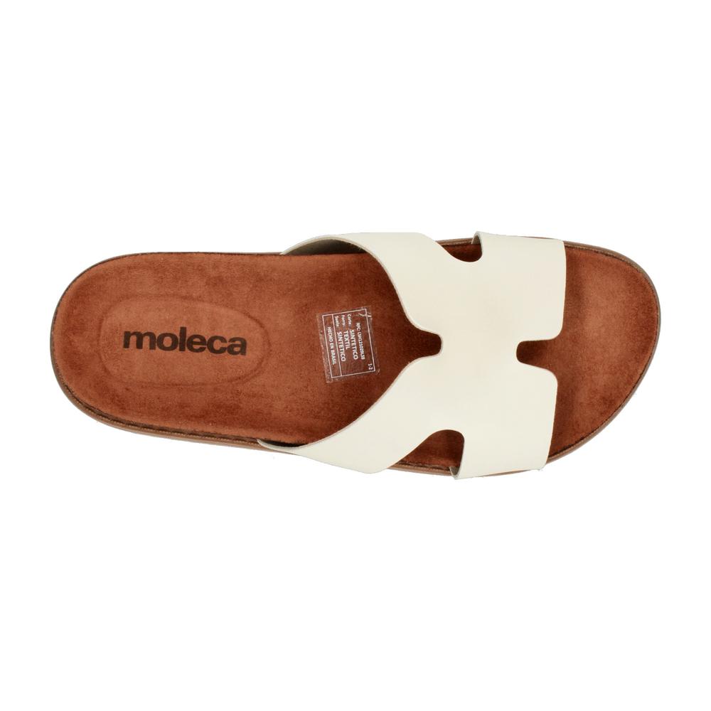 Foto 9 pulgar | Sandalias Moleca Blanco Para Mujer [mle46] Blanco