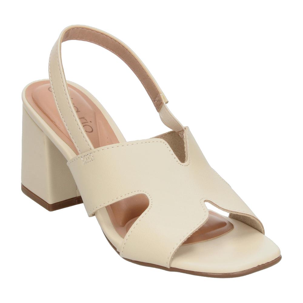Foto 5 pulgar | Sandalias Beira Rio Cremita Para Mujer [bei97] Beige