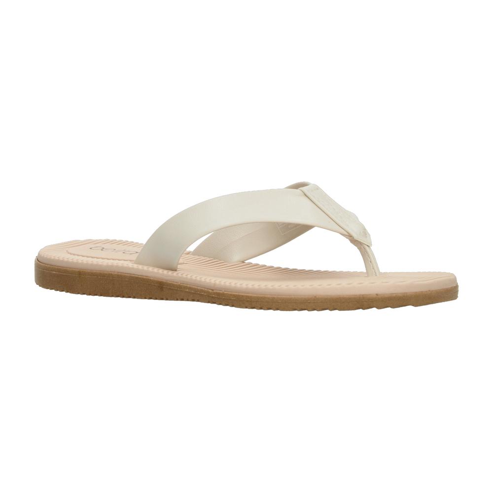 Foto 3 pulgar | Sandalias Beira Rio Blanco Para Mujer [bei98] Blanco