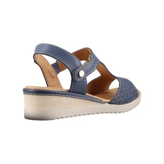 Foto 3 | Sandalia Playa Caribe 25692 Azul Para Mujer Casual Confort Talla 22 A 27 E