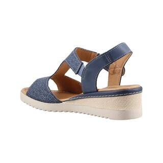 Foto 4 | Sandalia Playa Caribe 25692 Azul Para Mujer Casual Confort Talla 22 A 27 E