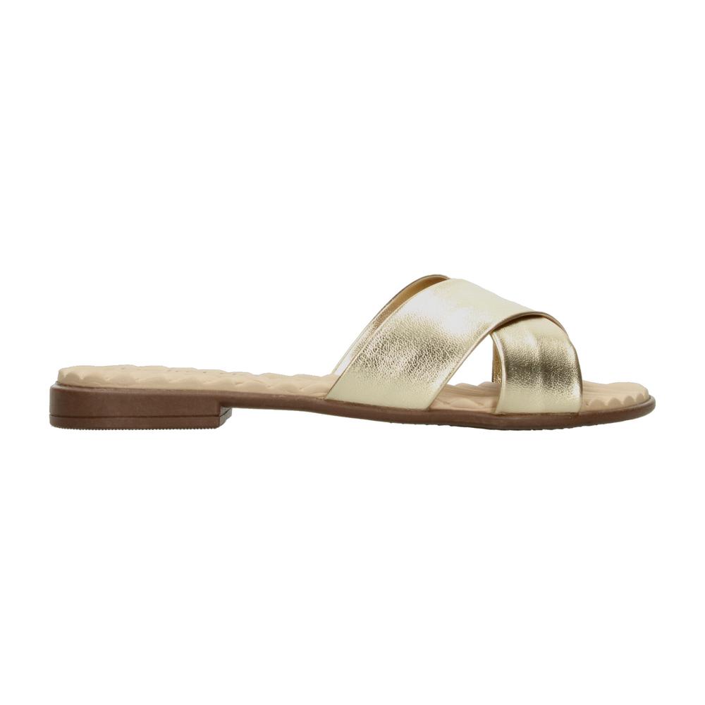 Foto 1 | Sandalias Beira Rio Dorado Para Mujer [bei100] Dorado