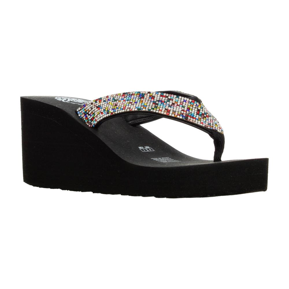 Foto 3 pulgar | Sandalias Caray Negro Para Mujer [car429] Negro