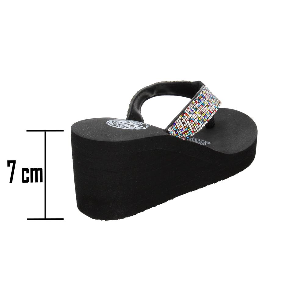 Foto 4 pulgar | Sandalias Caray Negro Para Mujer [car429] Negro