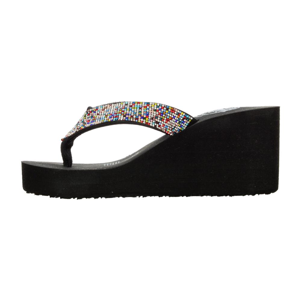 Foto 6 pulgar | Sandalias Caray Negro Para Mujer [car429] Negro