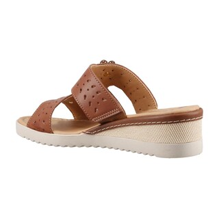 Foto 4 | Sandalia Playa Caribe 25689 Ladrillo Para Mujer Casual De Piso Comoda Talla 22 A 27 E