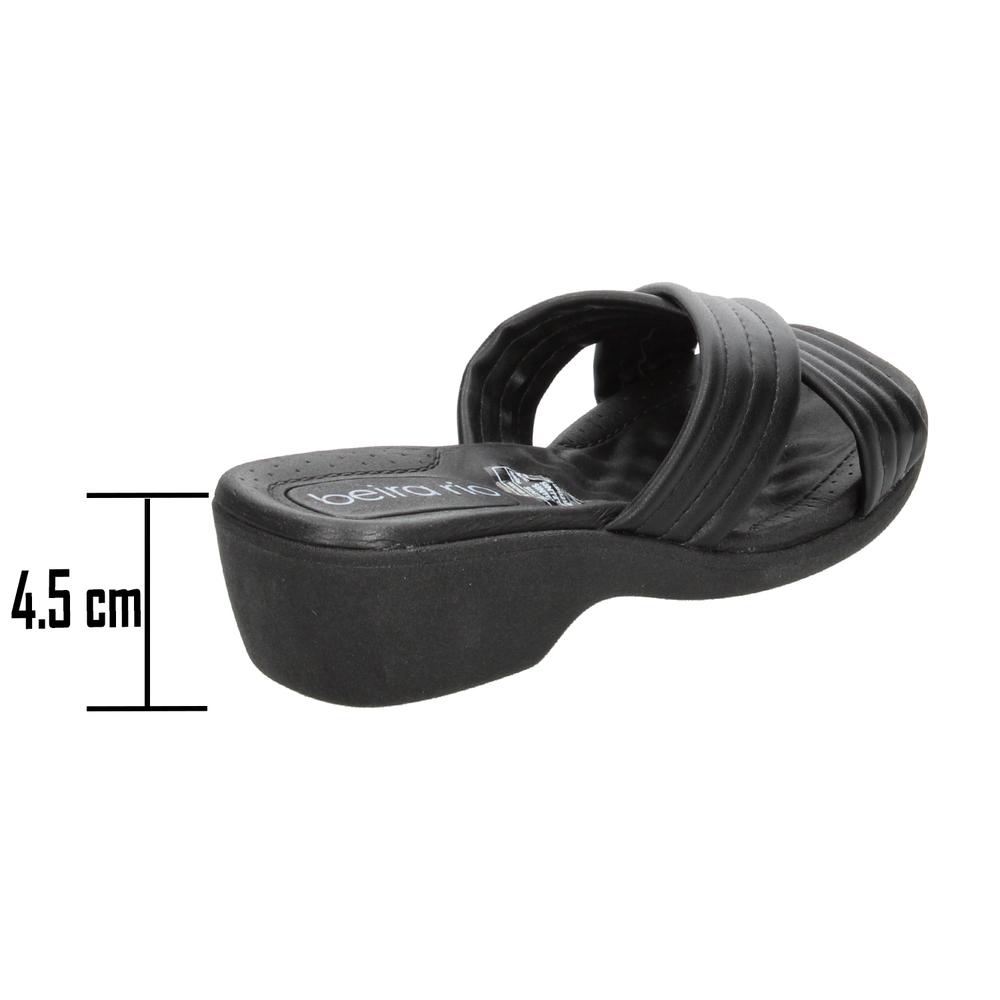 Foto 4 pulgar | Sandalias Beira Rio Negro Para Mujer [bei90] Negro