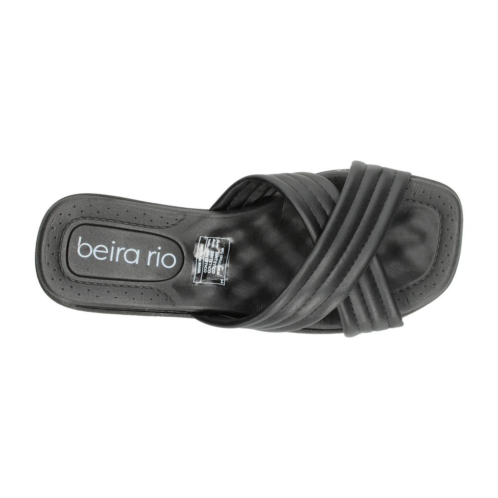 Foto 9 pulgar | Sandalias Beira Rio Negro Para Mujer [bei90] Negro