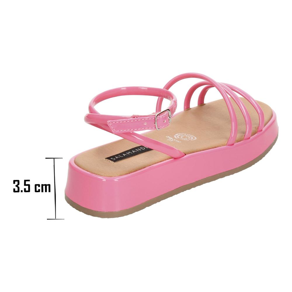 Foto 3 | Sandalias Salamandra Rosa Para Mujer [sal63] Rosa