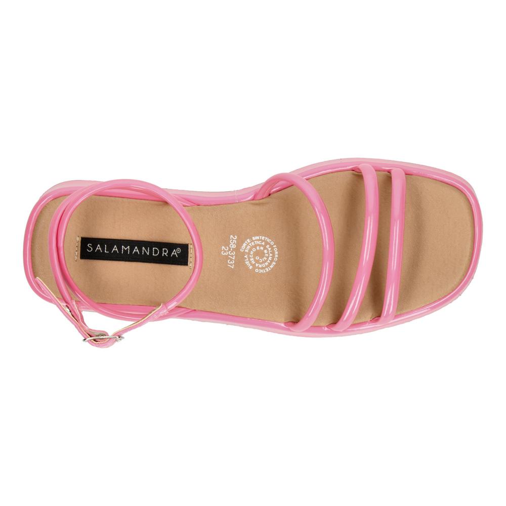 Foto 7 | Sandalias Salamandra Rosa Para Mujer [sal63] Rosa