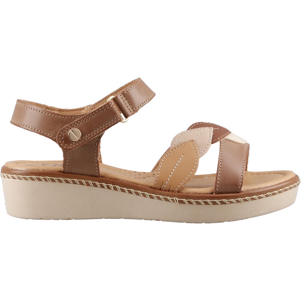 Foto 2 pulgar | Sandalia Playa Caribe 16681 Adobe Para Mujer Confort Casual Talla 22 A 27 E