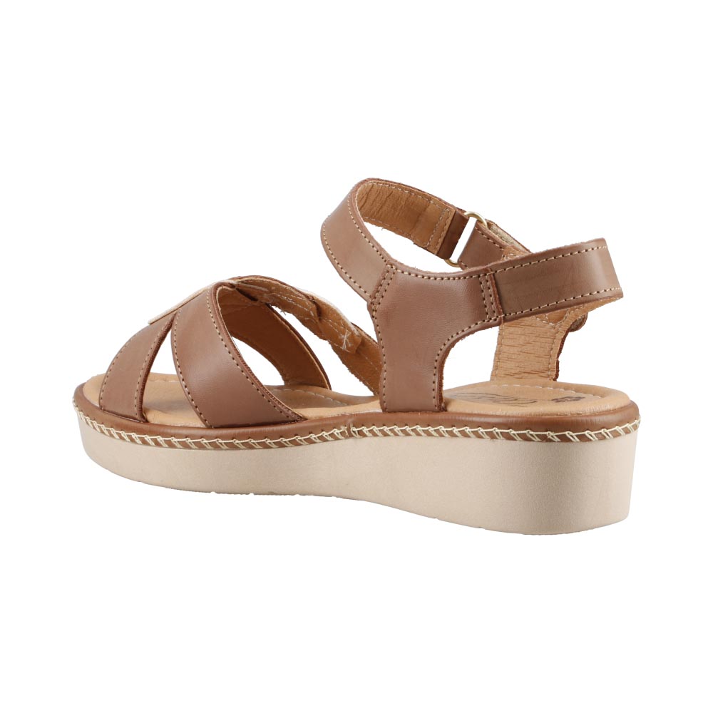 Foto 5 pulgar | Sandalia Playa Caribe 16681 Adobe Para Mujer Confort Casual Talla 22 A 27 E