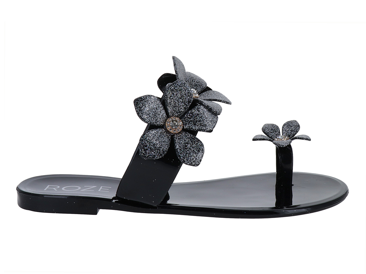 Foto 2 pulgar | Sandalias Roze Negro Para Mujer