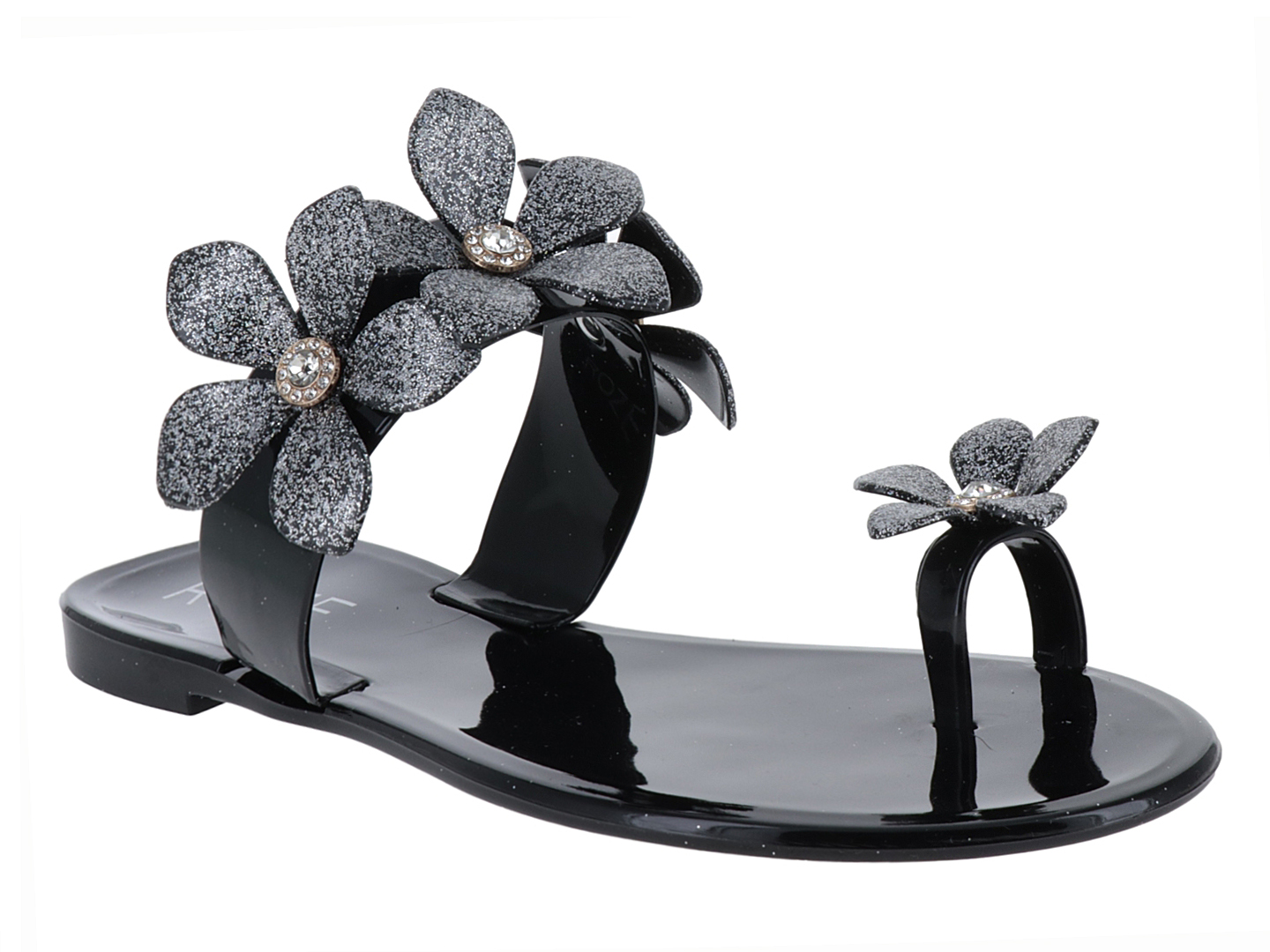Foto 3 pulgar | Sandalias Roze Negro Para Mujer