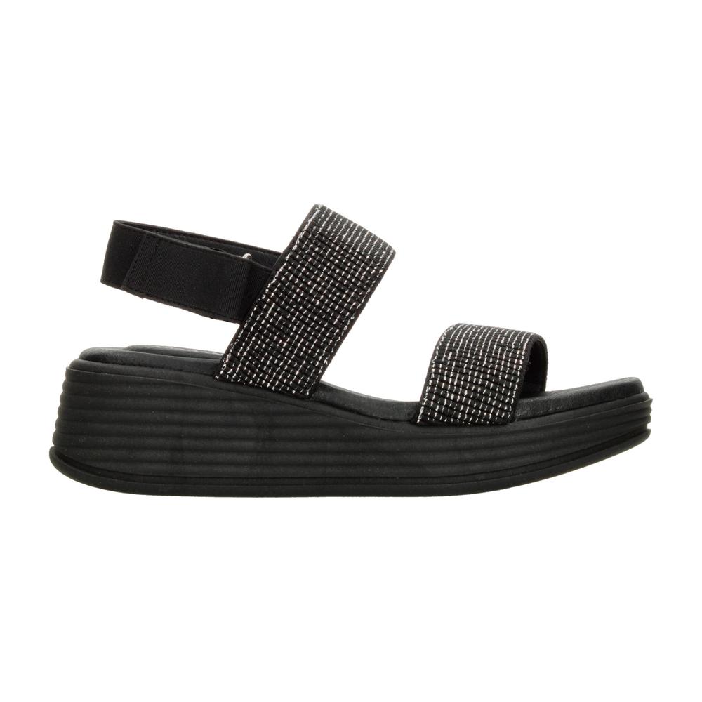 Sandalias Hispana Negro Para Mujer [his175] Negro