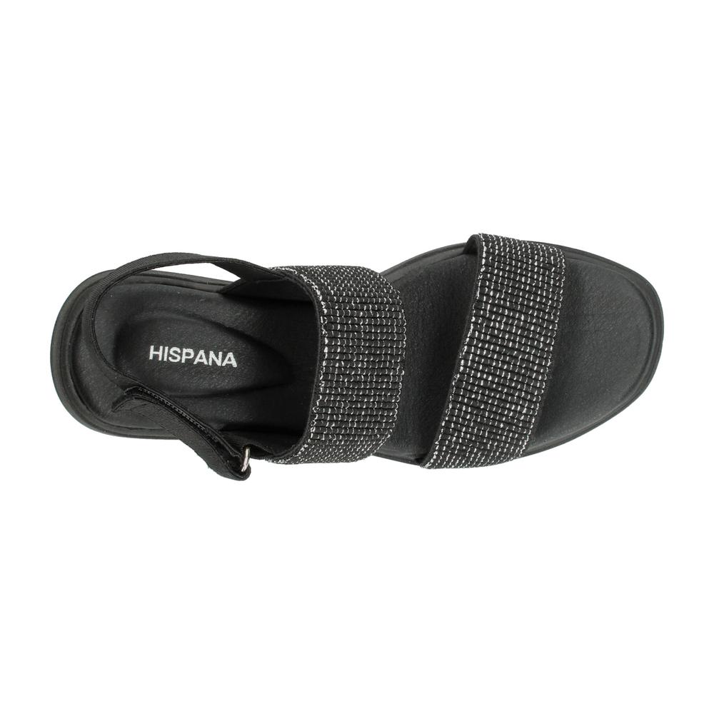 Foto 9 pulgar | Sandalias Hispana Negro Para Mujer [his175] Negro