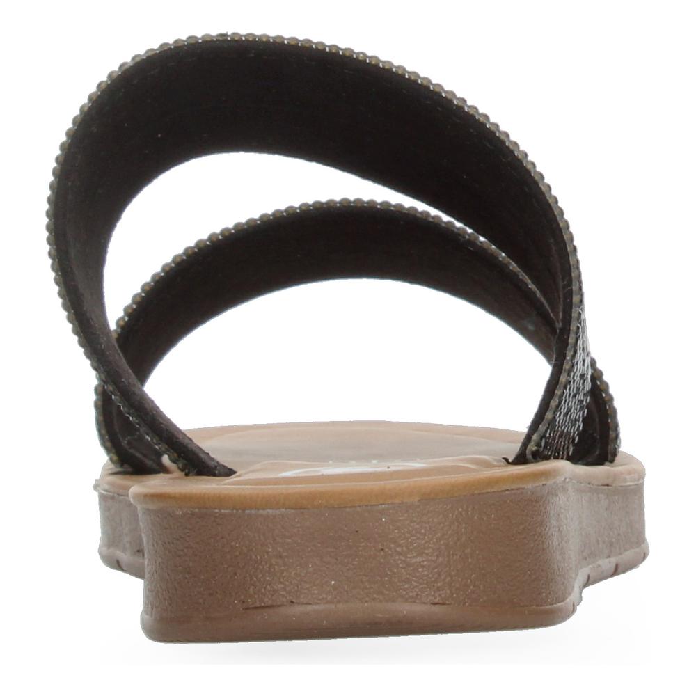 Foto 7 | Sandalias Caray Negro Para Mujer [car406] Cafe