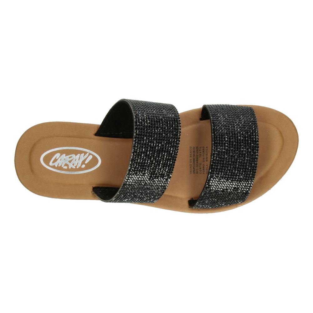 Foto 9 pulgar | Sandalias Caray Negro Para Mujer [car406] Cafe