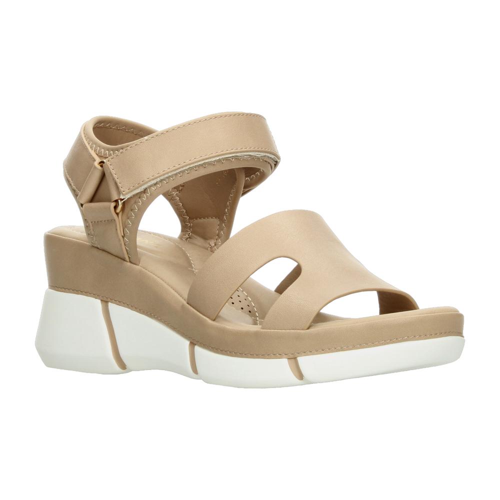 Foto 3 pulgar | Sandalias Hispana Beige Para Mujer [his169] Beige