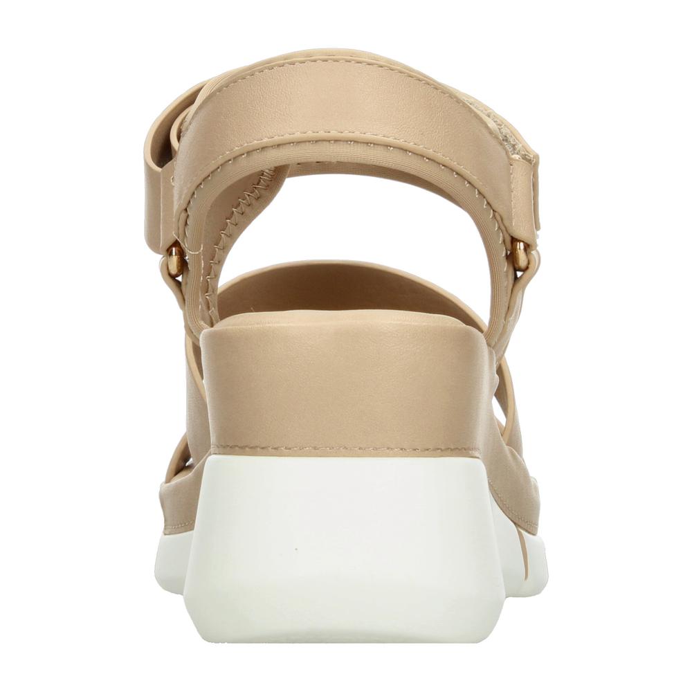 Foto 8 pulgar | Sandalias Hispana Beige Para Mujer [his169] Beige