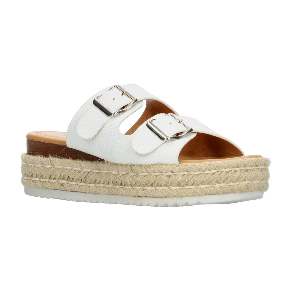 Foto 3 pulgar | Sandalias Caray Blanco Para Mujer [car427] Blanco