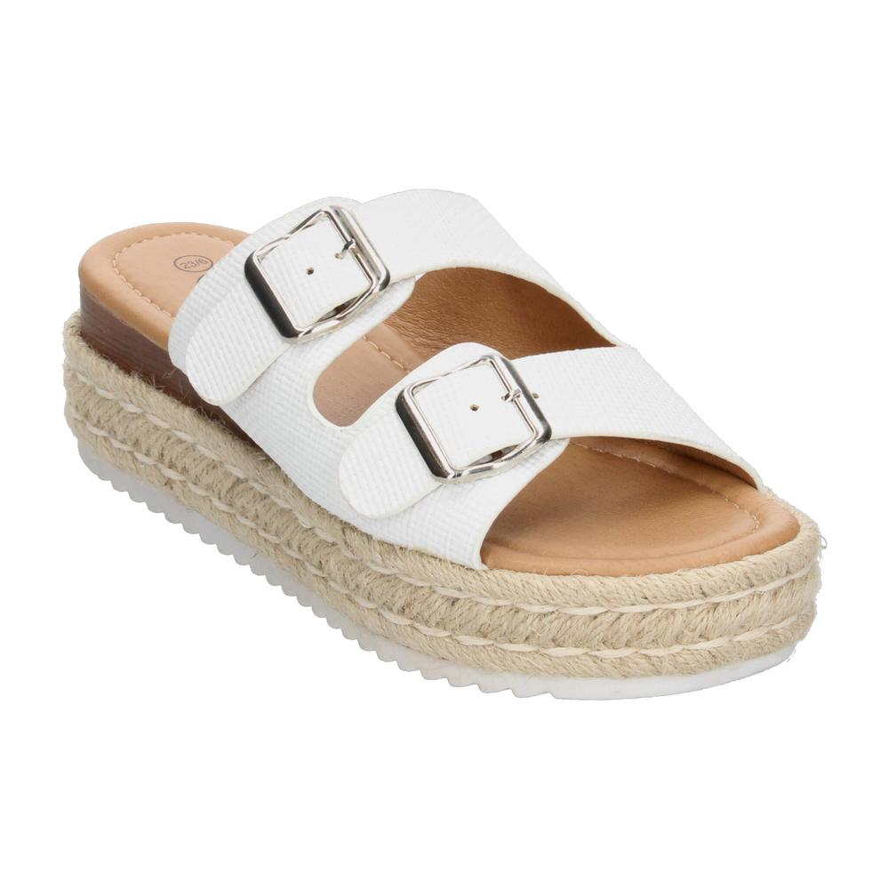 Foto 5 pulgar | Sandalias Caray Blanco Para Mujer [car427] Blanco