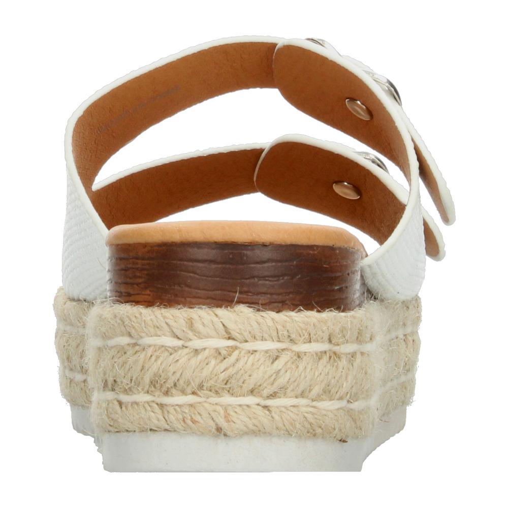 Foto 8 pulgar | Sandalias Caray Blanco Para Mujer [car427] Blanco